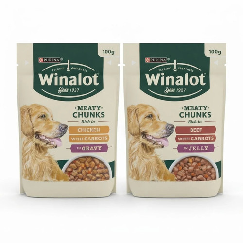 Winalot meaty chunks wet - meaty, dog