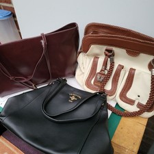 Job Lot Three Designer Shoulder Handbags New