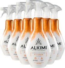ALKIMI 6 Pack 500 ml Kitchen Cleaner with Grapefruit Seed Extract and Tea Tree 