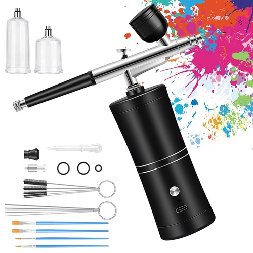 Mini airbrush kit with - kit,