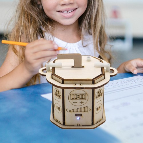 Wooden building block kit - wooden,
