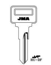 Classic Car key - VW  (Silca HU38) - Uncut Key Blank