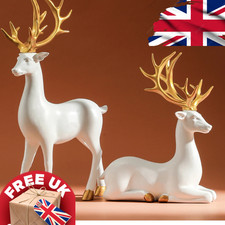 Solid Resin Deer Elk Sculpture