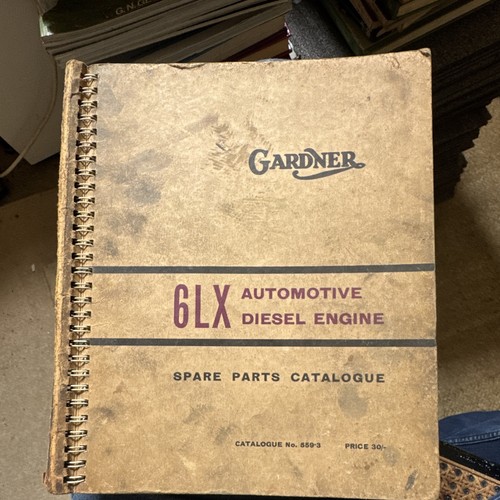 Gardner 6lx diesel engine - gardner,