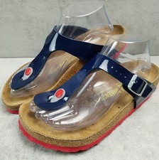 Ladies Birkenstock Patent Blue