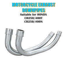 MOTORCYCLE EXHAUST DOWNPIPES HONDA CB250T CB400T DREAM CB250N CB400N SUPERDREAM