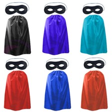 Adults Kids Super Hero Satin
