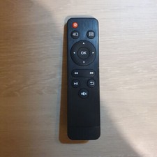 Black Handheld Wireless Battery-Operated Video Projector Remote Control