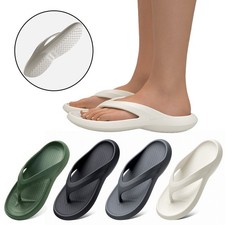 Orthopedic Sandals for Women/Men Arch Support Flip Flops Soft Summer Beach Shoes