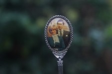 Vintage Spoon Prince Charles & Diana Marriage 1981 British Royal Family Souvenir