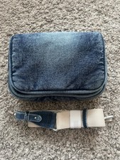 Zara quilted denim crossbody