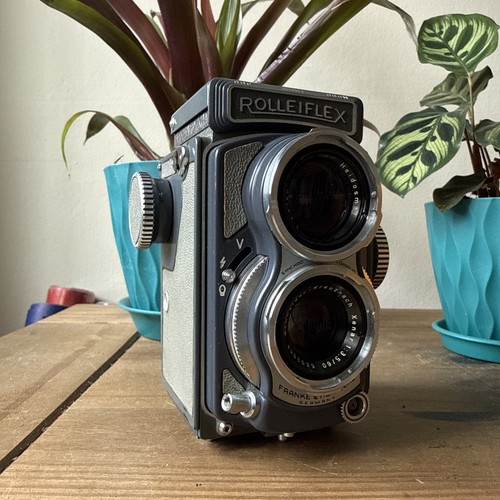 Rolleiflex baby 4x4 tlr camera - rolleiflex,