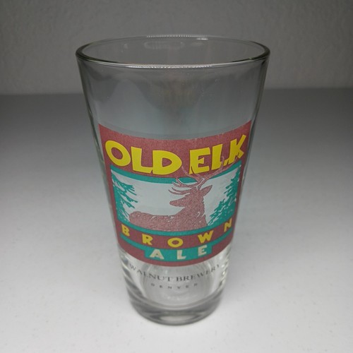 Vtg old elk brown ale - old, walnut