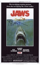 Richard Dreyfuss Signed "Jaws"