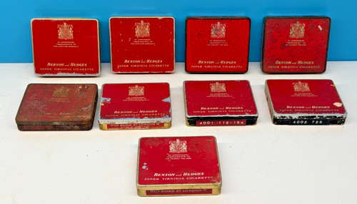 Vintage benson hedges - 9x,