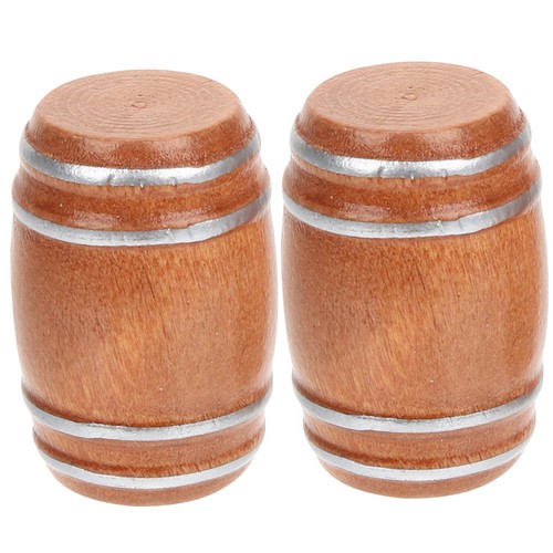 Miniature wooden beer barrel - wooden,