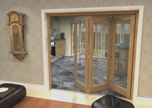 Internal bifold doors oak - doors,