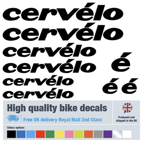 Cervelo bike decals - , labels