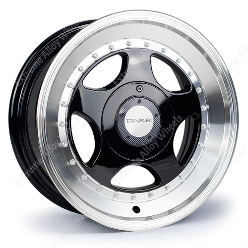 Black alloy wheels fits - 15", f5