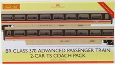 Hornby R40011A Class 370 APT APT-P Coach Pack 2-Car TS Coaches OO Gauge
