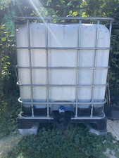 IBC Water Tank Butt 1000 Litre Container £95 Each 2 Available