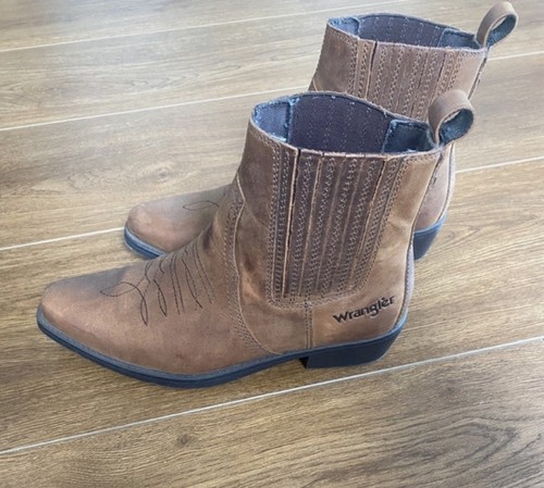 Wrangler cowboy boots size - boots,