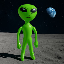 12 X INFLATABLE ALIEN E.T