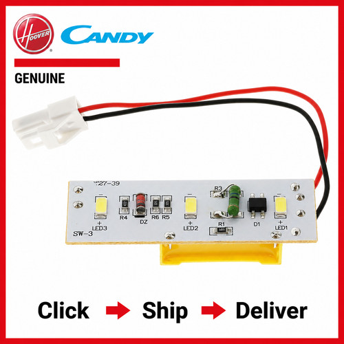 Candy fridge freezer - fridge, led