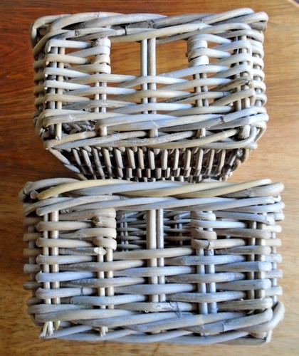 Ikea chunky wicker storage - 2,