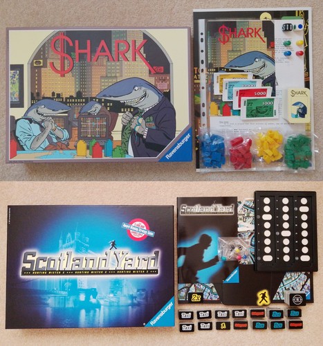 Board games shark and - games,,