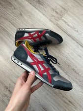 Onitsuka Tiger Ultimate 81 Red /Black/Gray Sneakers D910N Men's Size 9.5 RARE