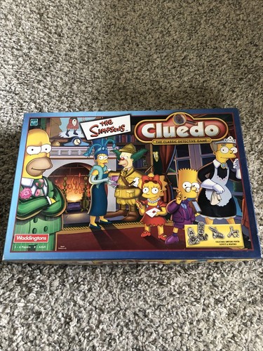 The simpsons cluedo boardgame - cluedo,