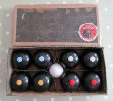 VINTAGE B & A CARPET BOWLS -