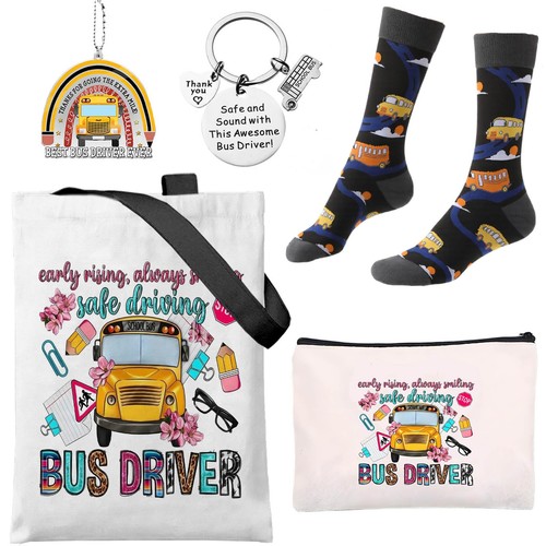 Bus driver gifts for - women, set