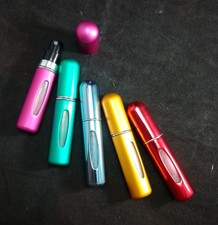 Mini ATOMISER Perfume Aftershave Travel Refillable Bottle Portable Handbag Spray