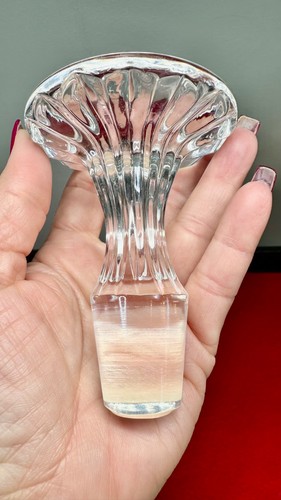Vintage crystal decanter - crystal,