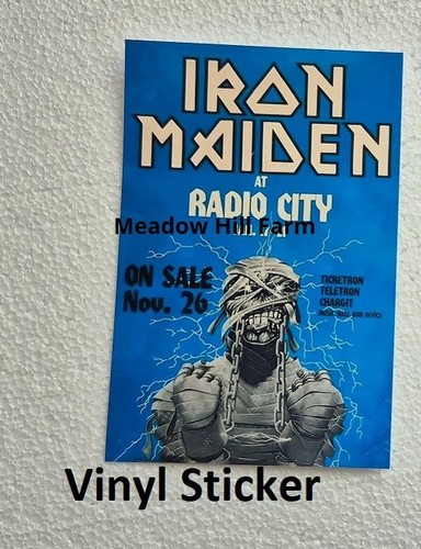 Sticker maiden world slavery - sticker.,