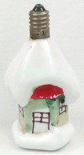 Hand Painted Milk Glass