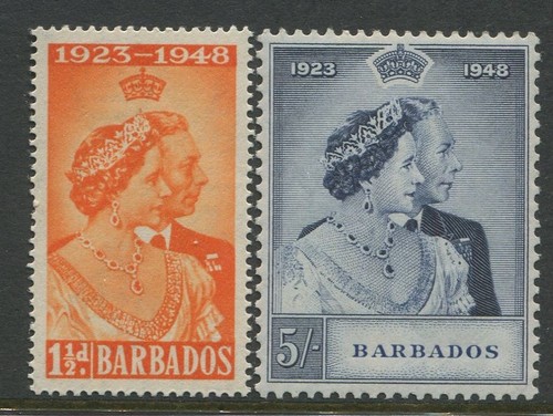 Barbados 1948 silver wedding - silver,