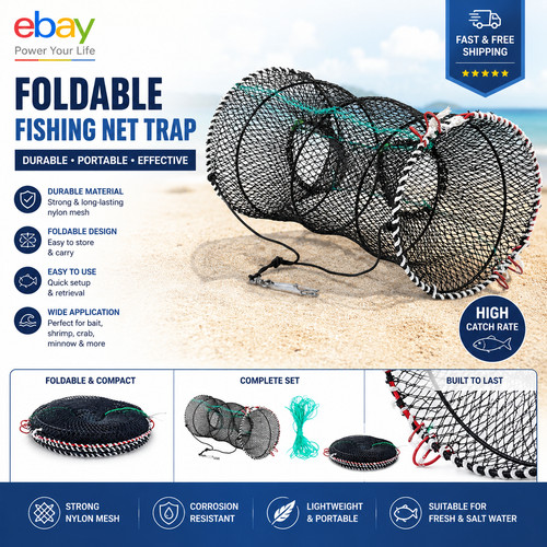 Crab trap net - crab,
