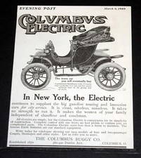 1909 OLD MAGAZINE PRINT AD