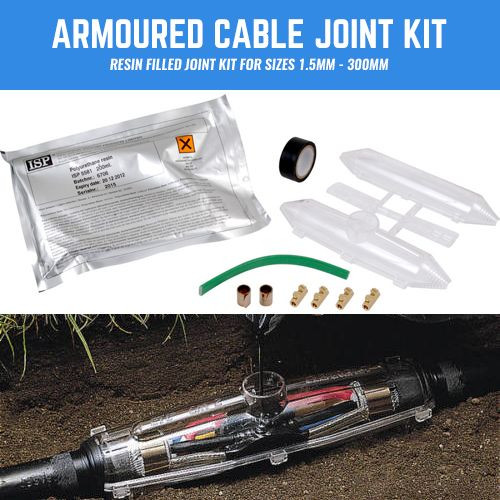 Armoured cable joint - cable, swa