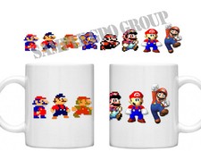Evolution Of Mario Mug Super Mario Bros Mario Mug Super Mario Mug  SNES Mug