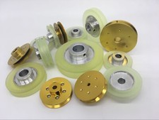 Wire winding machine rubber wheel tension wheel Aluminum wheels Damping wheel