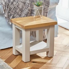 Lamp Side Table Cotswold Grey