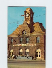 Postcard Town Hall and Old