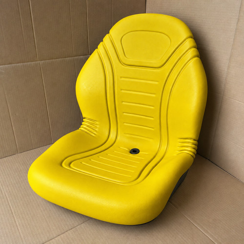 Yellow vinyl seat - seat, to