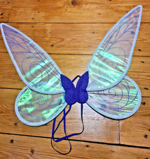 Purple Angel Wings Adults Shiny Gradient New Decor Cosplay Fairy Butterfly Party
