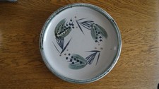 Studio pottery plate - studio,