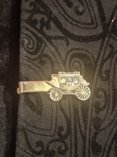 Vintage stagecoach tie - vintage, clip